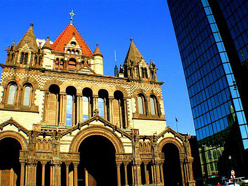 Trinity Church Bildansicht Sehenswürdigkeit  von Boston 