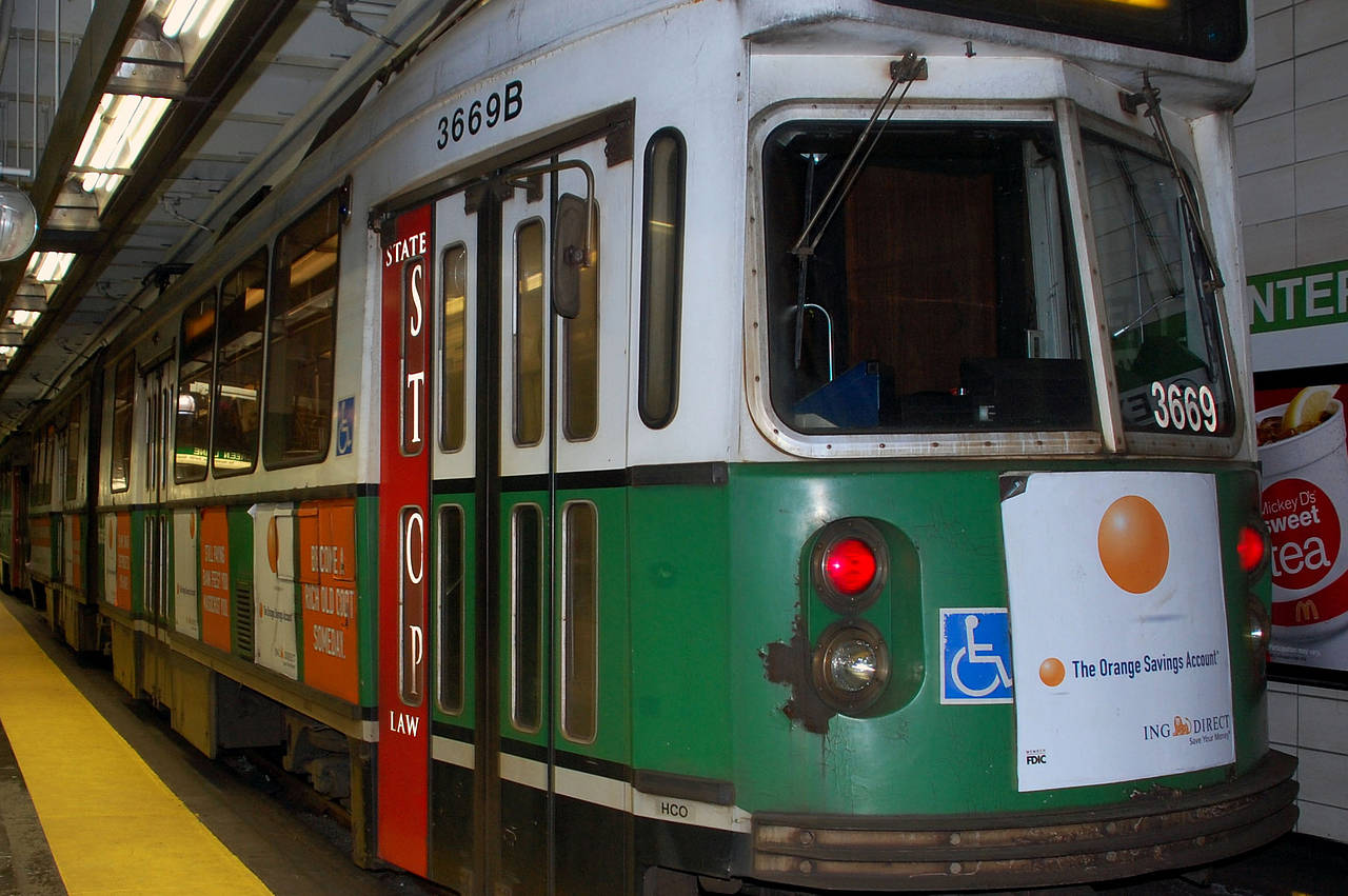  Foto Reiseführer  von Boston Die U-Bahn wird schlicht 